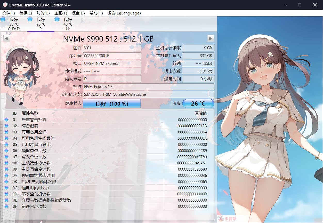 一个小巧的NVMe-M.2 移动固态硬盘